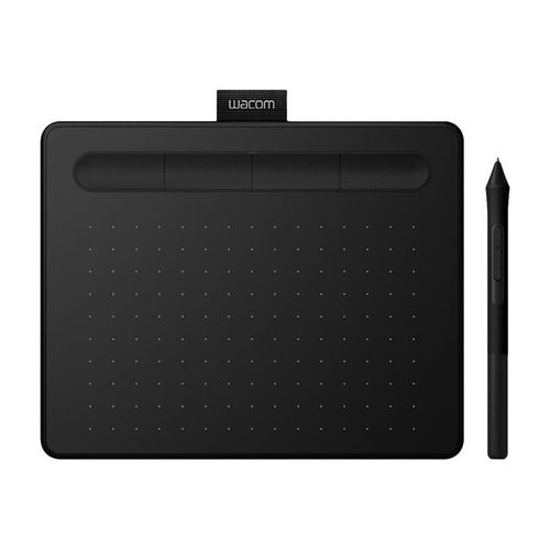 Wacom Intuos - Manga Edition - numériseur - petit - 15.2 x 9.5 cm - électromagnétique - sans fil, filaire - USB, Bluetooth - noir