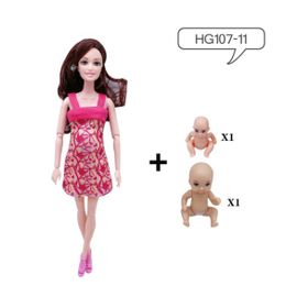 11,5 Pouces De Mode, Multifonctions, Articulations, Grossesse, Bébé Bébé Bébé Princesse Barbie
