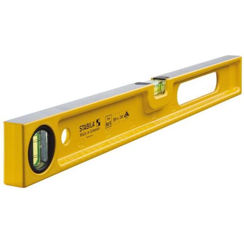 Niveau à bulle STABILA Type 82 S, 50 cm, avec échelle résistante à l'abrasion - 02594