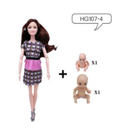 11,5 Pouces De Mode, Multifonctions, Articulations, Grossesse, Bébé Bébé Bébé Princesse Barbie