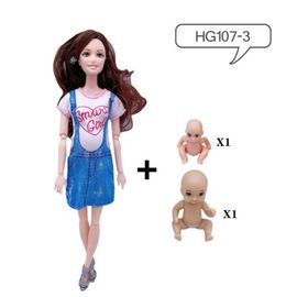 11,5 Pouces De Mode, Multifonctions, Articulations, Grossesse, Bébé Bébé Bébé Princesse Barbie