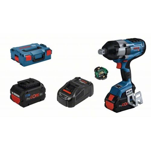 Clé à chocs sans fil Bosch GDS 18V-1050 HC avec 2x batterie 06019J8202
