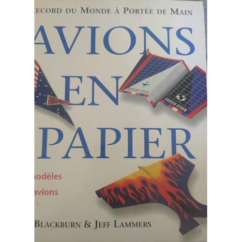  Livre Avion En Papier 