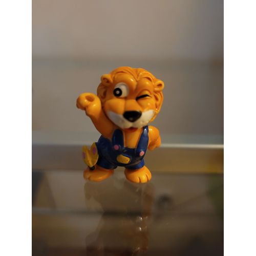 Figurine Léo Le Lion Kinder Surprise 1993 3,5cm