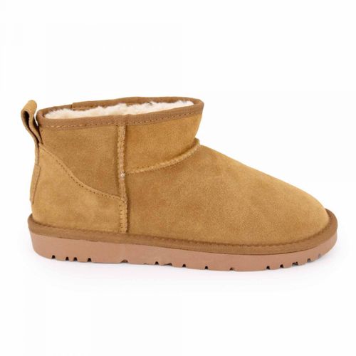 Bottines Basses Fourrées Tige Cuir Doublées Synthétique Femme Kelara