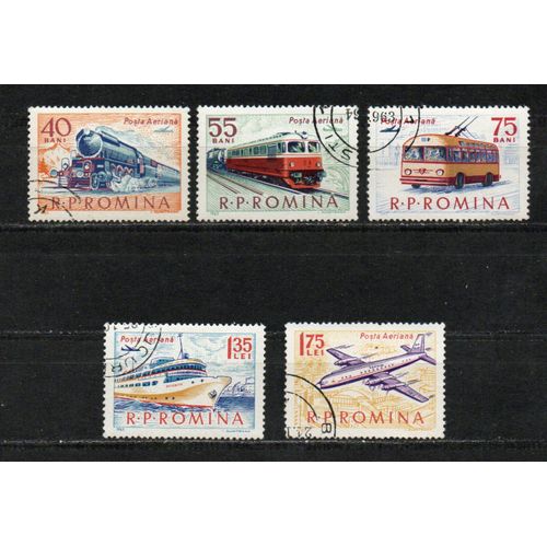 Timbre-Poste De Roumanie