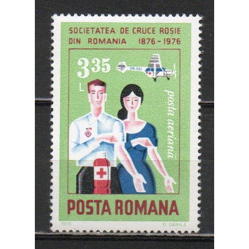 Timbre-Poste De Roumanie