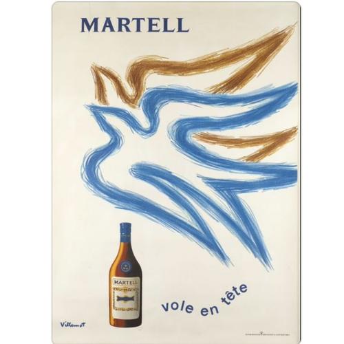 Affiche Martel Cognac