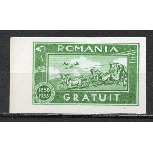 Timbre-Poste De Roumanie
