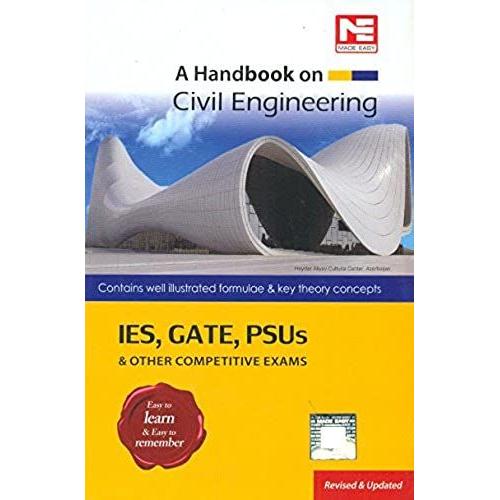 A Handbook On Civil Engineering Ies, Gate, Psus Revised & Updatet By Made Easy (1-Jan-14) Paperback