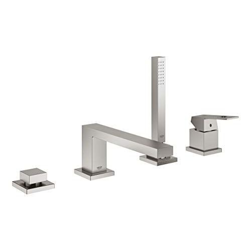 Grohe GROHE Eurocube Mitigeur Bain/Douche 4 Trous 19897DC1 (Import Allemagne), Multicolore