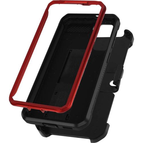 Coque Supcase Samsung S21 Intégrale Antichute Rouge