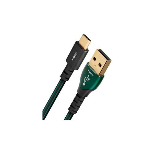 Câble USB AUDIOQUEST Forest USB A vers Type C (1,5 m)