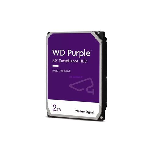 Disque dur interne WESTERN DIGITAL WD Violet, 3,5'', 2 To