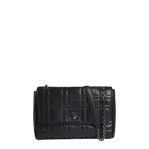 Sacs Femme CALVIN KLEIN re-lock quilt shoulder bag lg k60k609884