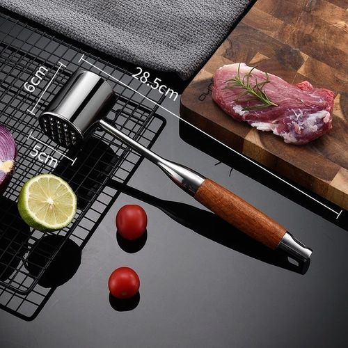 Jaswehome-maillet à viande,gadgets de cuisine,outils de cuisson - Type Rosewood handle