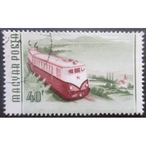 Hongrie N°1183 Train Oblitéré