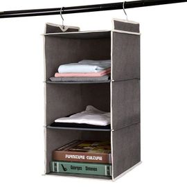 Sac En Tissu De Garde-Robe Rideau De Rangement Suspendu,Vêtements De Type Sac Suspendu,Multicouche,Artefact De Rangement Pour Dortoir D'étudiant - Type Color 1-D