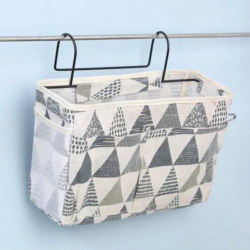 Mir De Rangement Mural Pour Dortoir,Sac De Rangement De Chevet,Grande Capacité,Divers - Type Triangle-1pc