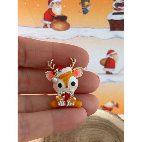 Petite Broche, Reine De Noël, Rudolf