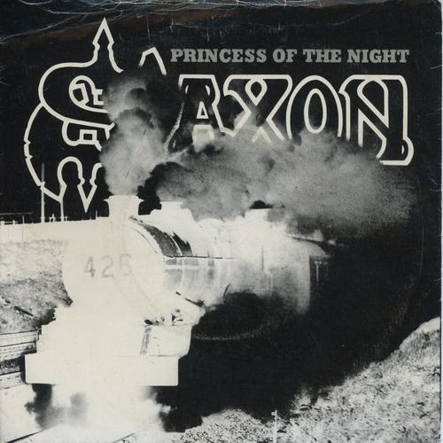 Saxon . Princess Of The Night . Fire In The Sky . England 1981