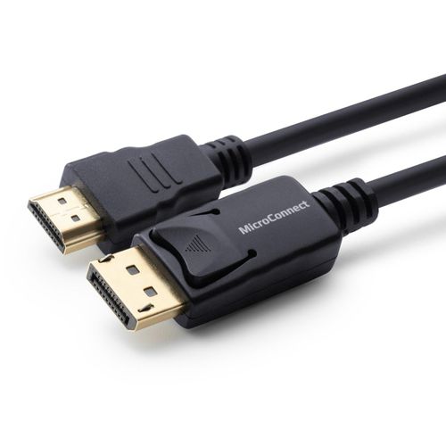 MicroConnect - DisplayPort 1.2 to HDMI Cable - Adaptateurs HDMI