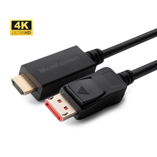 MicroConnect - 4K Displayport 1.4 to HDMI - Adaptateurs HDMI