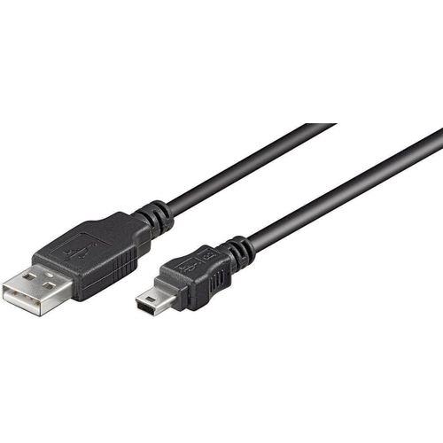 MicroConnect - USB A - Mini USB B 5P 10m M-M - Câbles USB