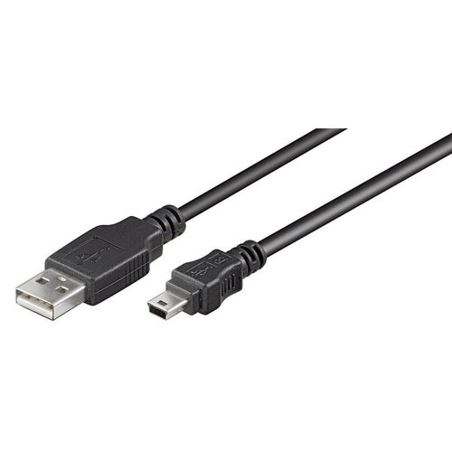 MicroConnect - USB A - Mini USB B 5P 3m M-M - Câbles USB