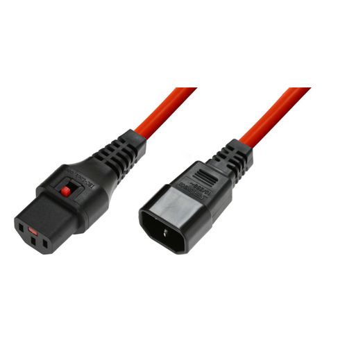 MicroConnect - IEC LOCK C13 to C14 - Câbles d'alimentation externes