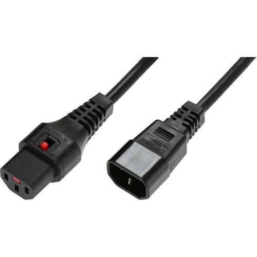 MicroConnect - IEC LOCK C13 to C14 - Câbles d'alimentation externes