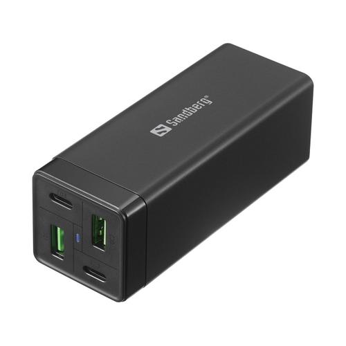 Sandberg - 4in1 Charger 2xUSB-C 2xUSB 65W - Alimentations / chargeurs