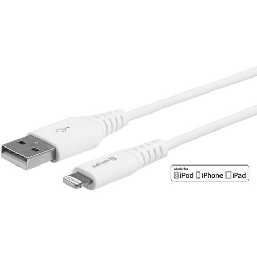 eSTUFF - Lightning Cable MFI 3m Whit - Câbles Lightning