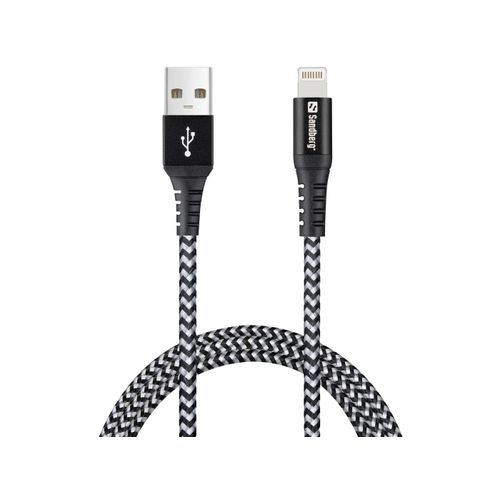 Sandberg - Survivor Lightning Cable 1M - Câbles Lightning