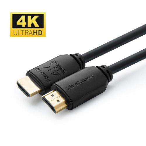 MicroConnect - HDMI Cable 4K, 3m - Câbles HDMI