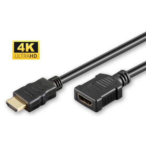 MicroConnect - HDMI 2.0 Extension Cable, 1.5m - Câbles HDMI