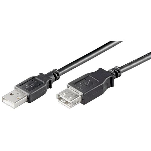 MicroConnect - USB2.0 Extension A-A 0,1m M-F - Câbles USB