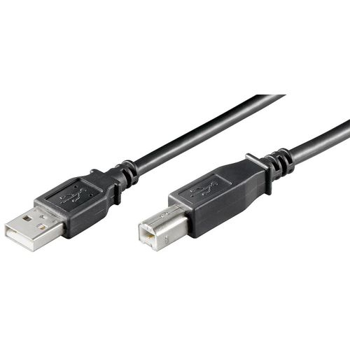 MicroConnect USB 2.0 - Câble USB - USB type B (M) pour USB (M) - USB 2.0 - 10 cm - noir