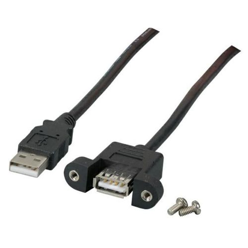 MicroConnect - USB2.0 Extension A-A M-F 1,8m - Câbles USB