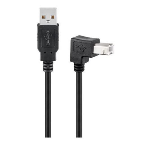 MicroConnect - USB2.0 A-B 2m M-M - Câbles USB