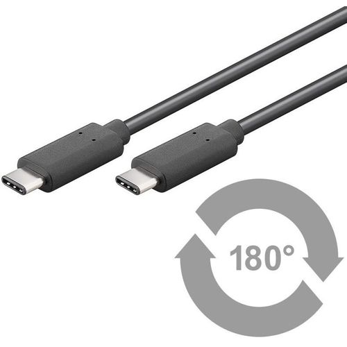 MicroConnect - USB-C 3.2 Gen2 Cable, 1m - Câbles USB