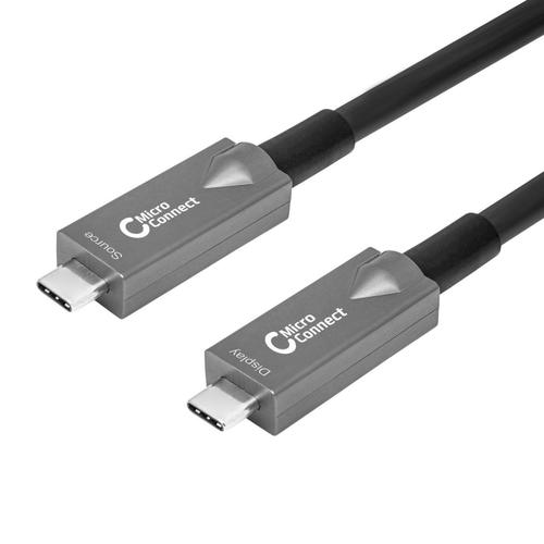 MicroConnect - Premium USB-C Hybrid Cable 10m - Câbles USB