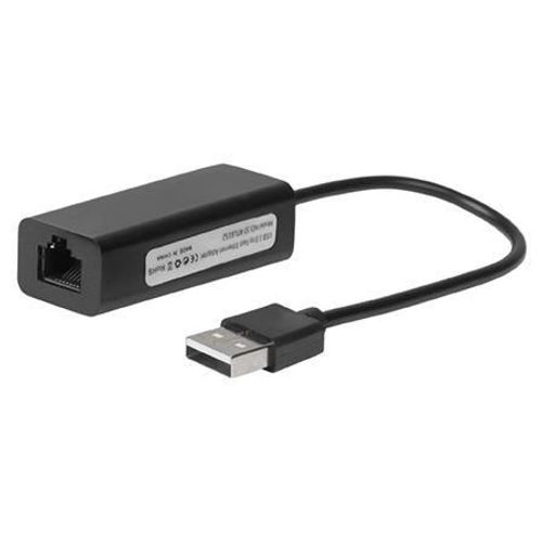 MicroConnect - USB2.0 to Ethernet, Black - Convertisseurs réseau