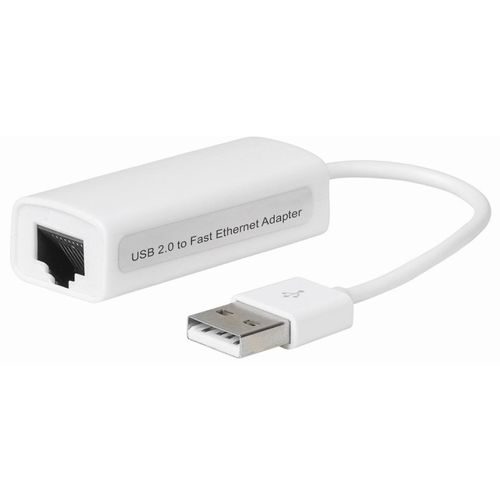 MicroConnect - USB2.0 to Ethernet, White - Convertisseurs réseau