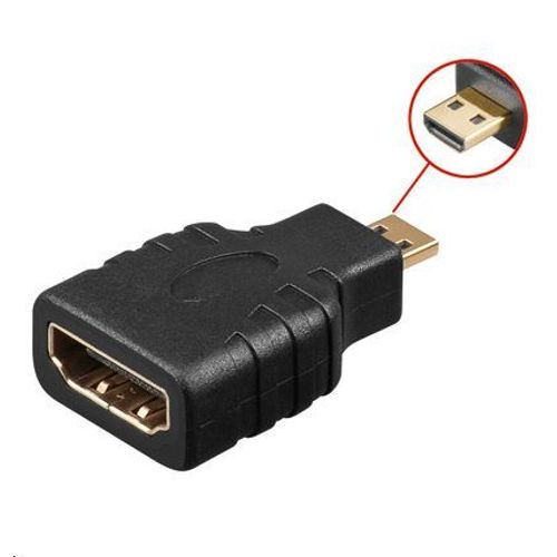 MicroConnect - HDMI 19 - HDMI 19 D F-M Micro - Adaptateurs