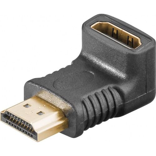 MicroConnect - HDMI 19 Angled Adaptor F-M - Adaptateurs