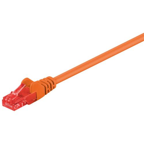 MicroConnect - U/UTP CAT6 0.5M Orange PVC - Câbles réseau