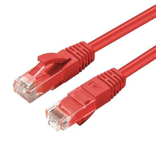 MicroConnect - CAT6A UTP 15m Red LSZH - Câbles réseau