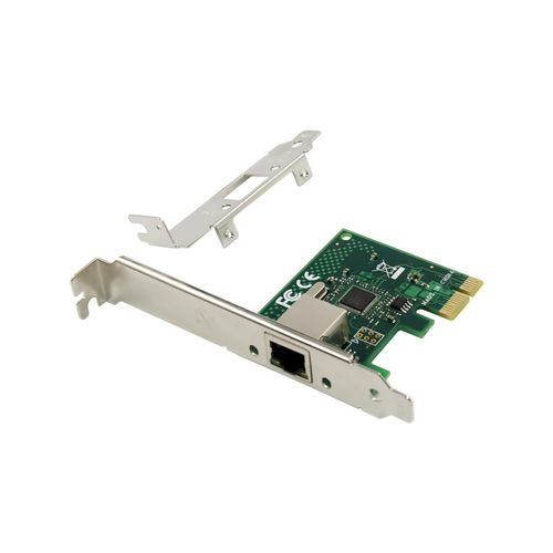 MicroConnect - 1 port RJ45 network card, PCIe - Cartes réseau