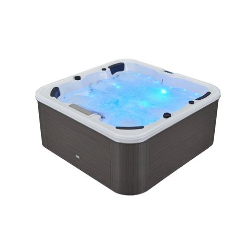 Spa Miami type jacuzzi 6 PLACES 112 JETS inox 5 pompes / VENDEUR PRO